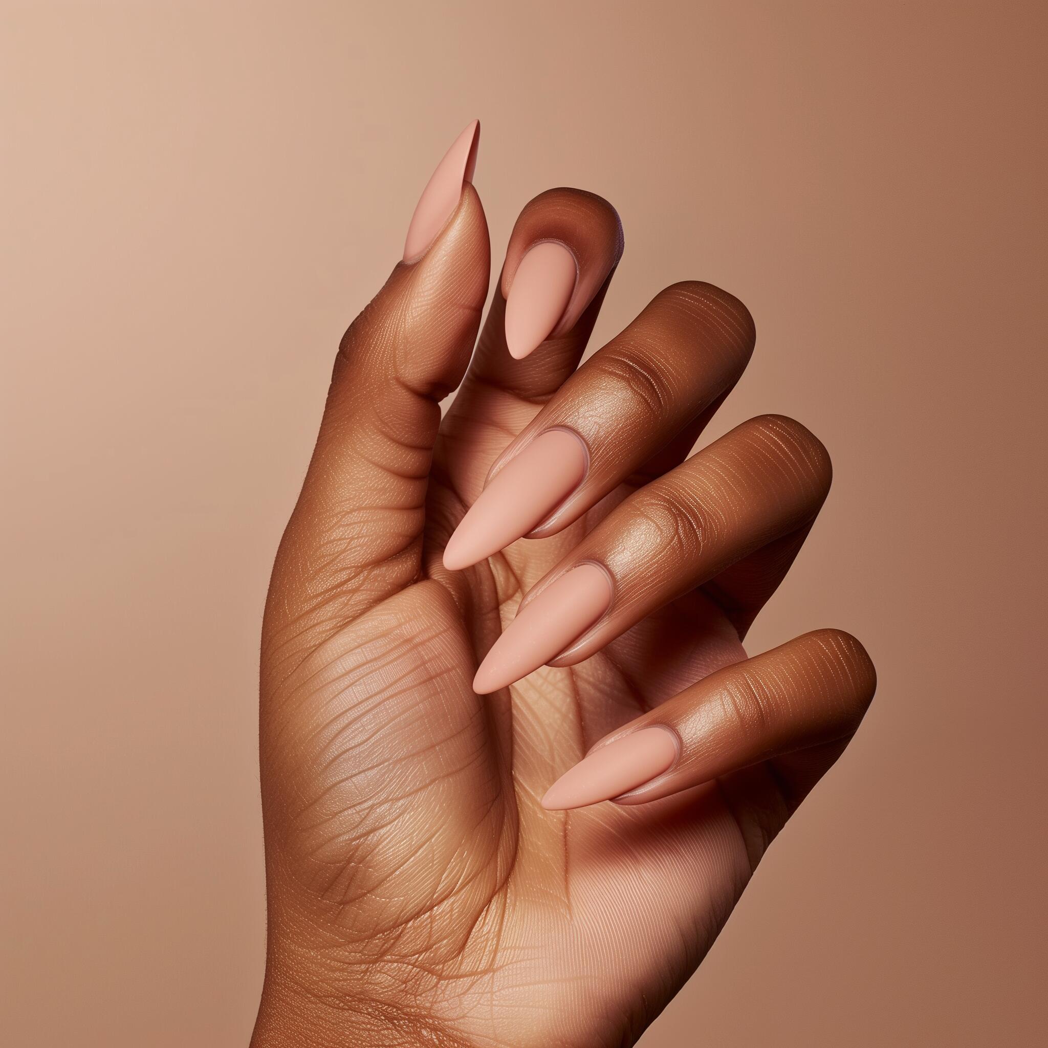 Acrylic toe nails