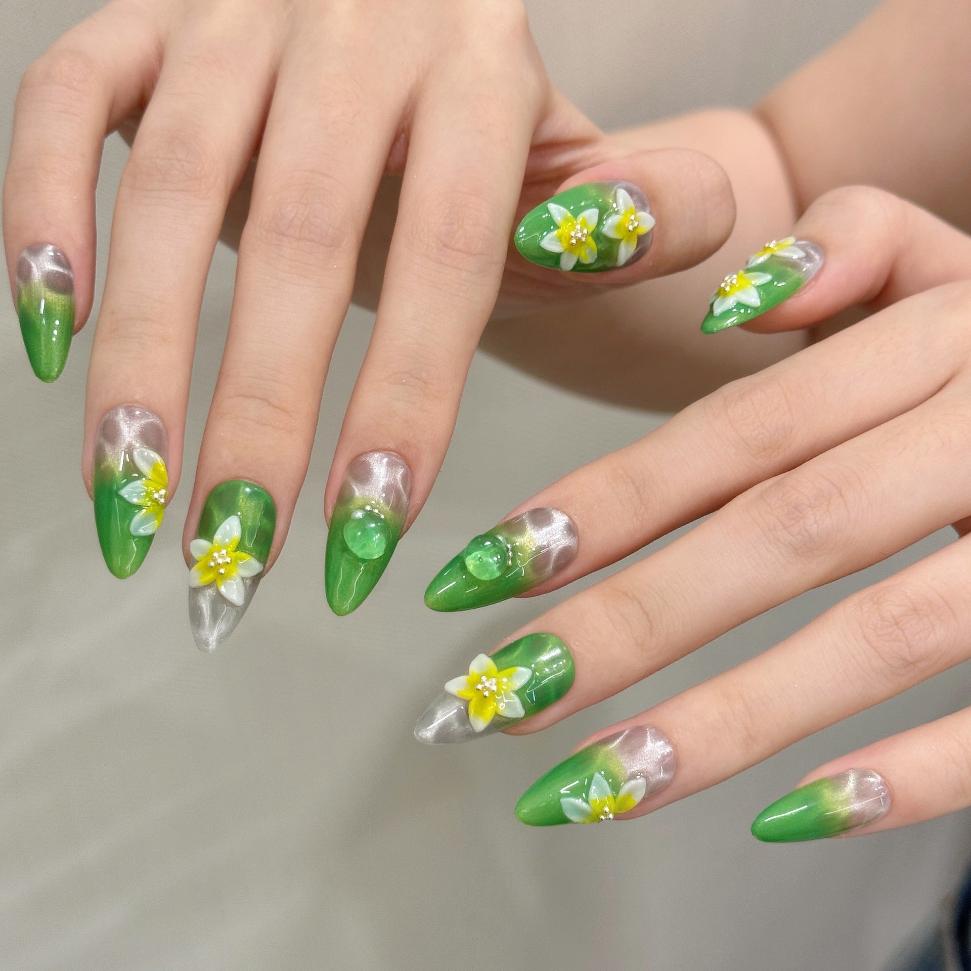 35 Green Nail Designs to Inspire Your Next Manicure