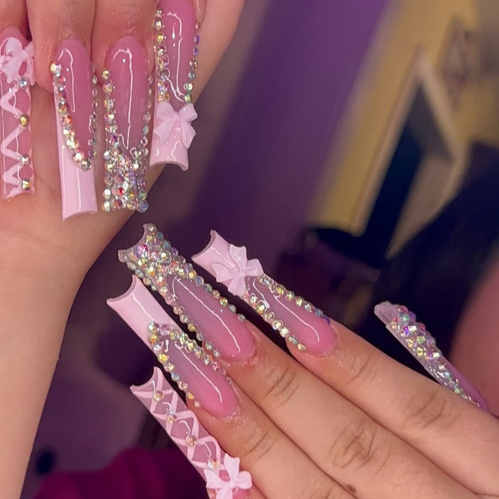 Pink Sweet Party Wearable Nail Art