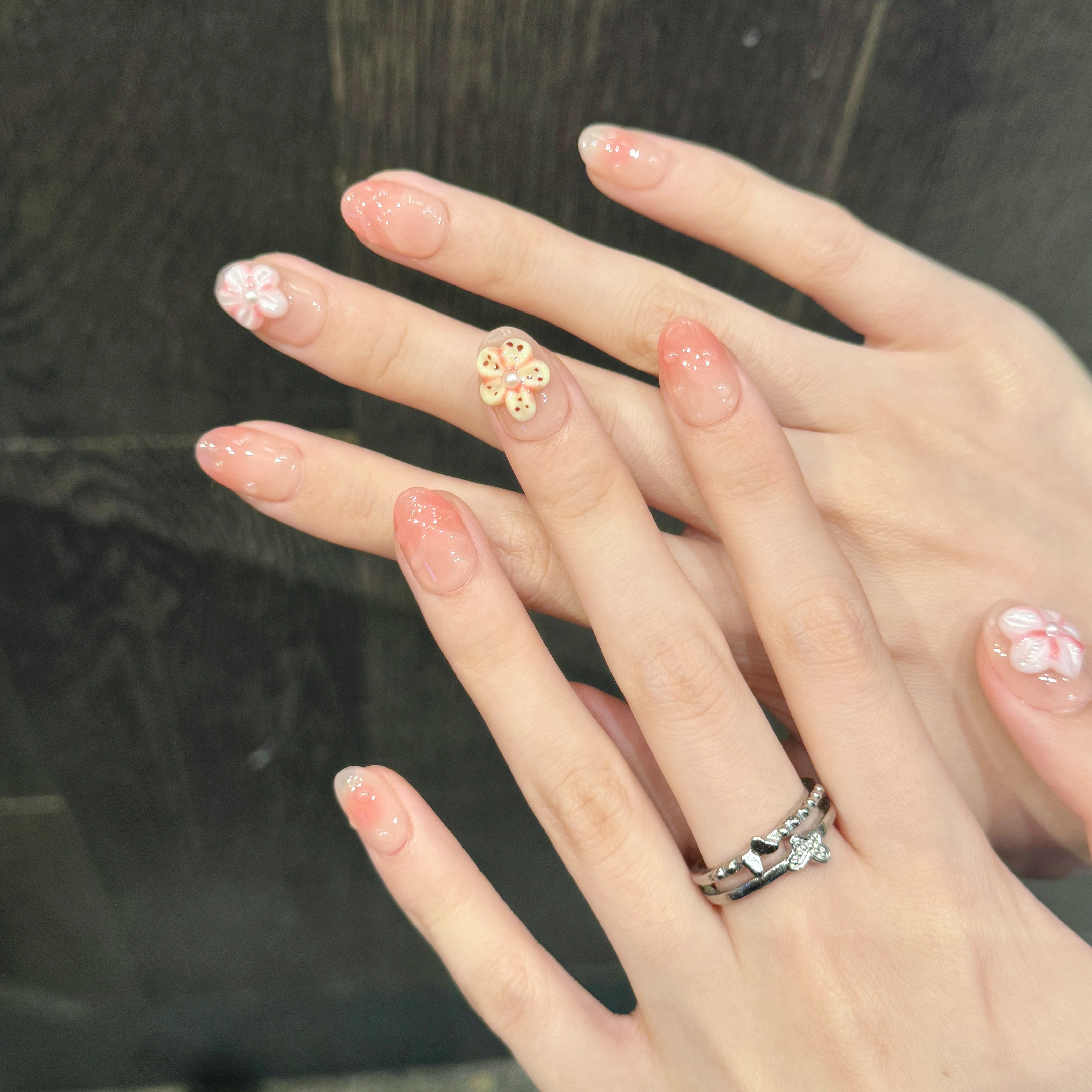 Pastel Sweet Style Daily Wear Press - On Nails